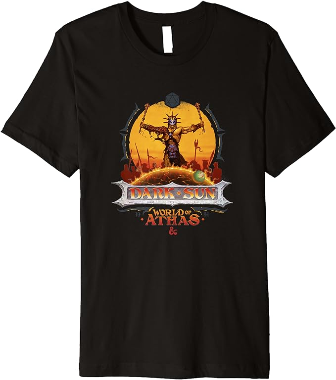 Dark Sun World of Athas Official T-Shirt