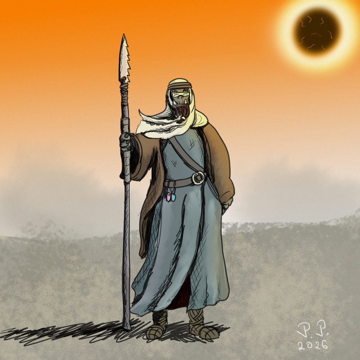 An Athasian Orc